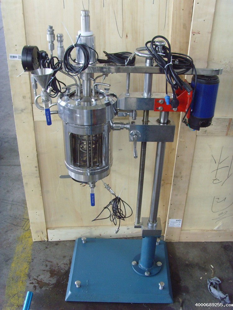 SYBFD系列-2L双层石英玻璃釜侧面照片