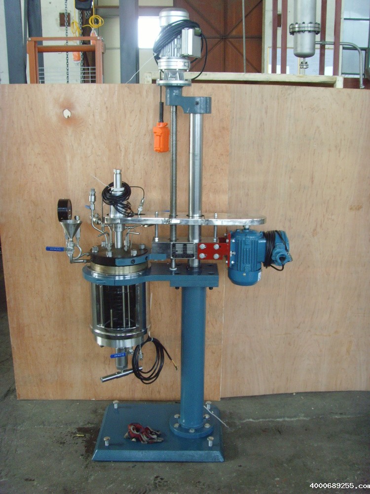 TSYBF系列-电动提升釜盖，双层石英玻璃釜